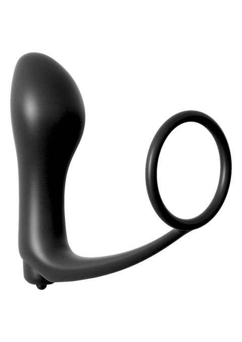 Plug-ASS GASM COCKRING PLUG BLACK Plug-ASS GASM COCKRING PLUG BLACK