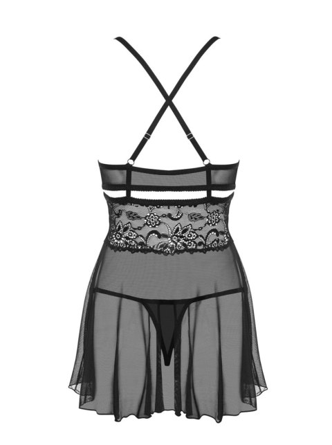 Erotyczna koszulka komplet stringi obsessive s/m Erotyczna koszulka komplet stringi obsessive s/m