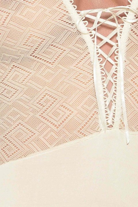 Bielizna-CREDA CORSET cream XXL/XXXL - Casmir Bielizna-CREDA CORSET cream XXL/XXXL - Casmir