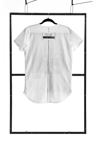 T-shirt men white S fashion