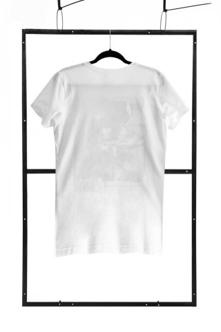 T-shirt men white S regular