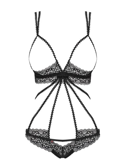Erotyczne body otwarty biustonosz obsessive l/xl Erotyczne body otwarty biustonosz obsessive l/xl