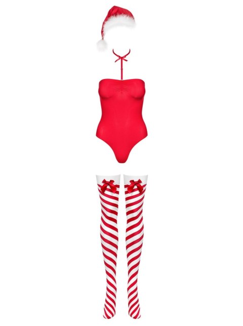 Bielizna-Kissmas body czerwone S/M Bielizna-Kissmas body czerwone S/M