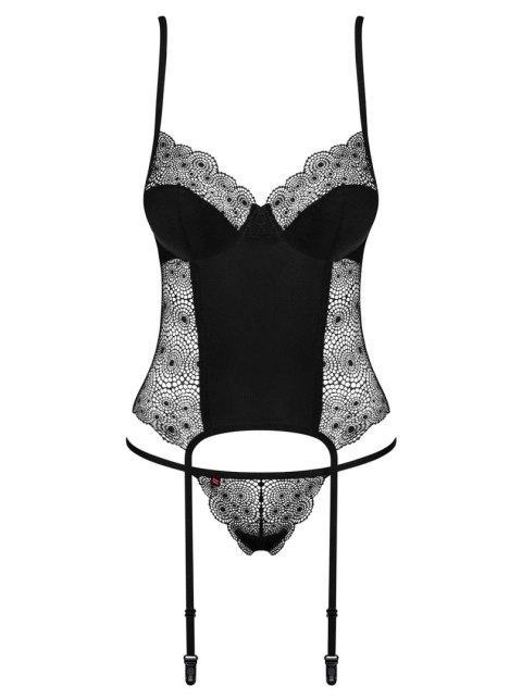 Komplet gorset stringi sex obsessive sharlotte s/m