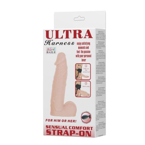 Nadmuchiwany powięszany strap-on penis dildo 16cm Nadmuchiwany powięszany strap-on penis dildo 16cm
