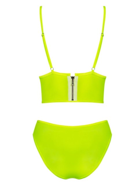 Komplet bielizny top figi - obsessive neonia s/m