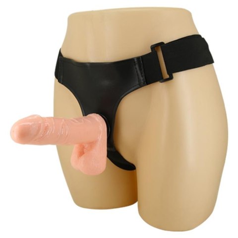 Uprząż dildo strapon lesbijskie penis członek 17cm