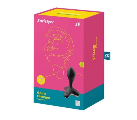 Wibrator analny gładki miękki czarny 11,5 m Wibrator analny gładki miękki czarny 11,5 m