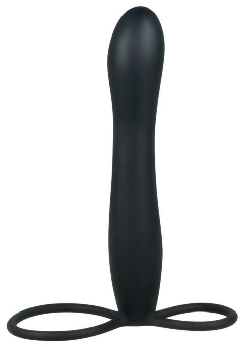 Dildo z pętlami na penisa jądra drugi członek 15cm