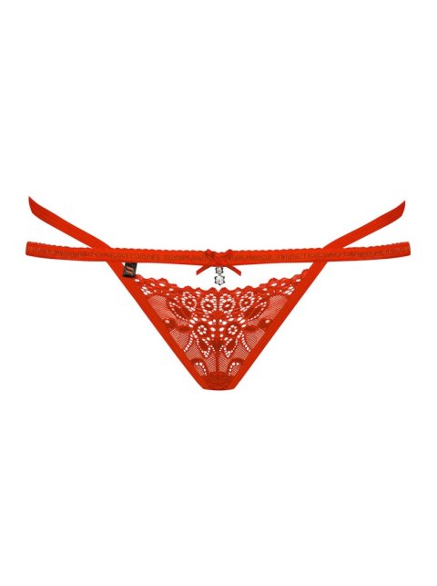 Czerwone koronkowe stringi erotyka obsessive s/m Czerwone koronkowe stringi erotyka obsessive s/m