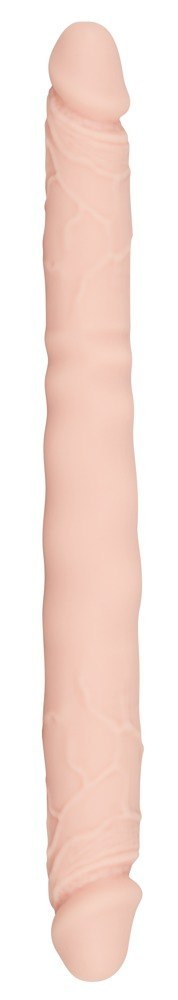 Dildo dwie końcówki realistyczne giętkie 30,5 cm