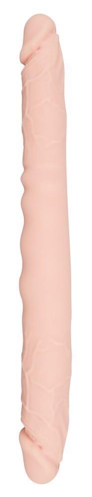 Dildo dwie końcówki realistyczne giętkie 30,5 cm