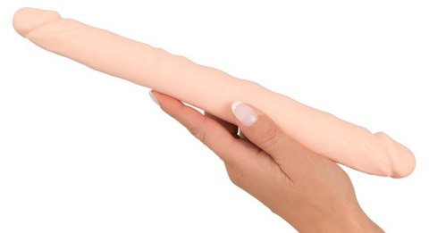 Dildo dwie końcówki realistyczne giętkie 30,5 cm