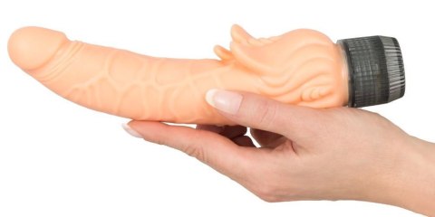 Realistyczny penis wibrator z żyłami wypustki 21cm