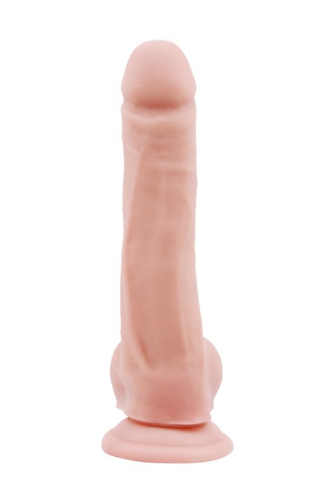 Dildo duże żylaste penis z mocną przyssawką 23 cm