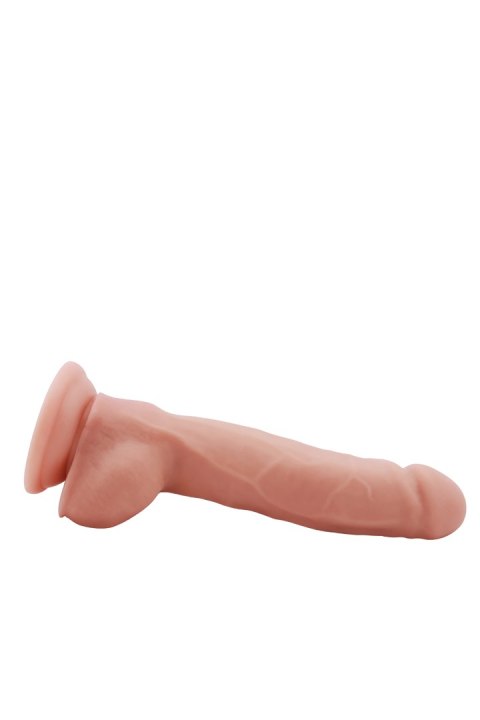 Dildo duże żylaste penis z mocną przyssawką 23 cm