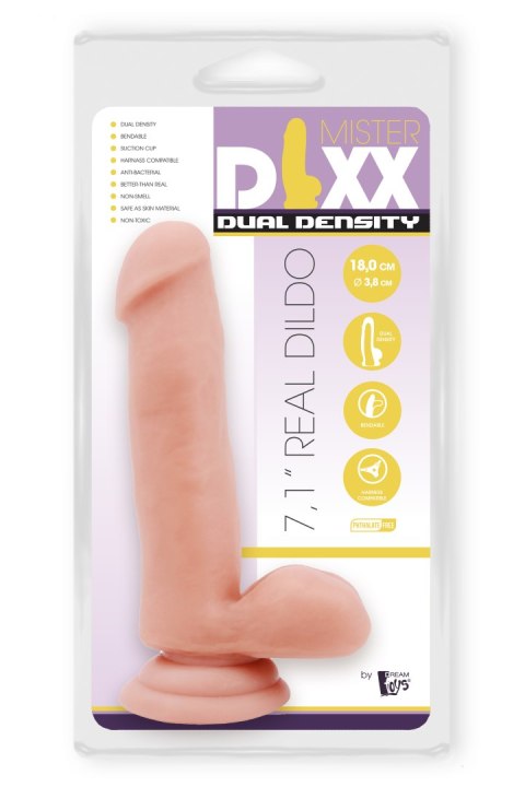 MR. DIXX 7.1INCH DUAL DENSITY DILDO