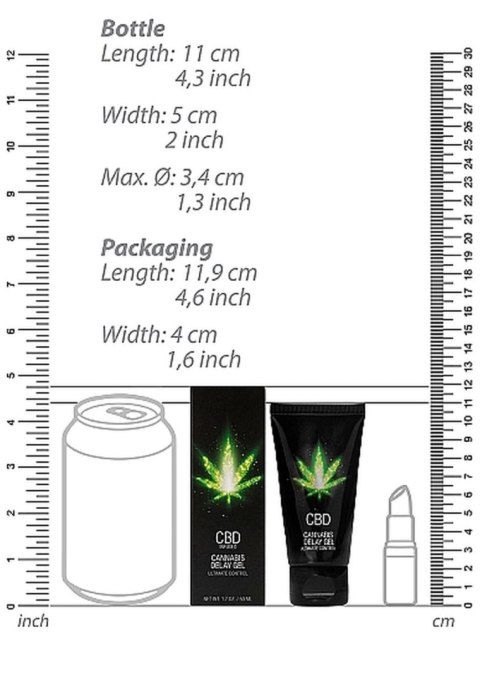 CBD Cannabis Delay Gel - 50 ml