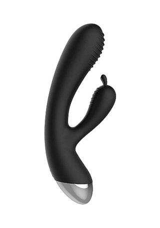 E-Stimulation Rabbit Vibrator - Black