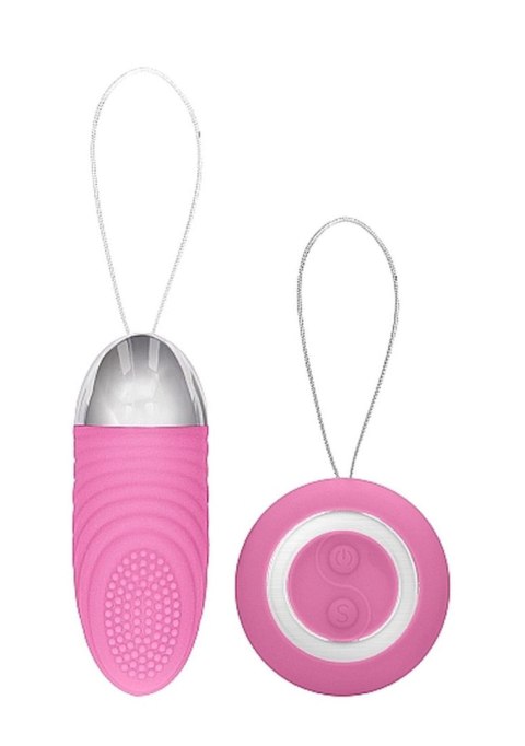 Ethan - Rechargeable Remote Control Vibrating Egg - Pink