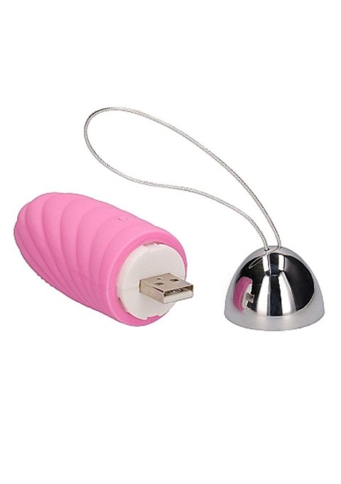 Ethan - Rechargeable Remote Control Vibrating Egg - Pink