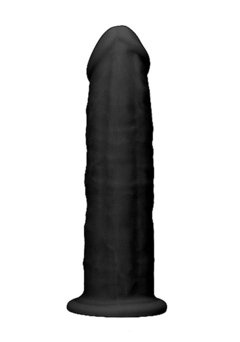 Zagięte silikonowe dildo mocna przyssawka 15 cm