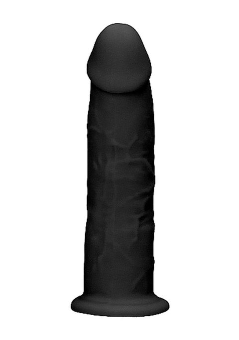 Zagięte silikonowe dildo mocna przyssawka 15 cm