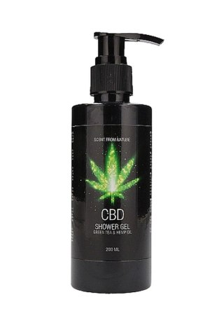 CBD - Bath and Shower - Care set - Green Tea Hemp Oil