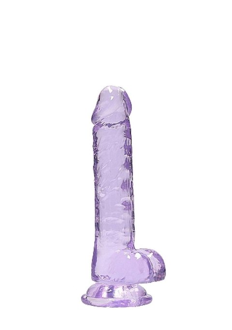 Dildo z przyssawką penis realistyczny żylasty 19cm