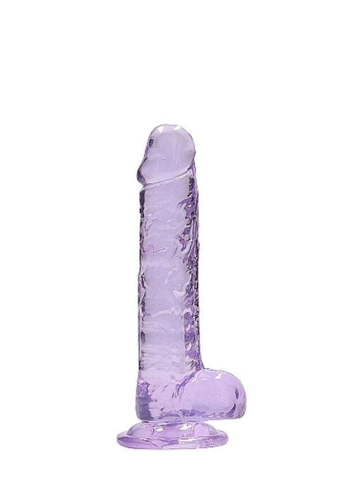 Dildo z przyssawką penis realistyczny żylasty 19cm