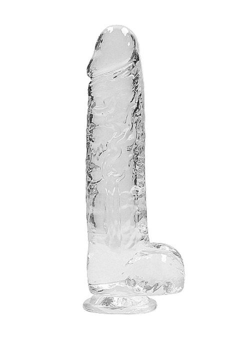 Duży wodoodporny penis dildo mocna przyssawka 25cm