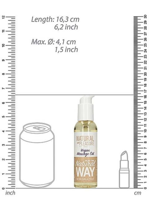 Olejek masaż erotyczny wegański naturalny 150ml