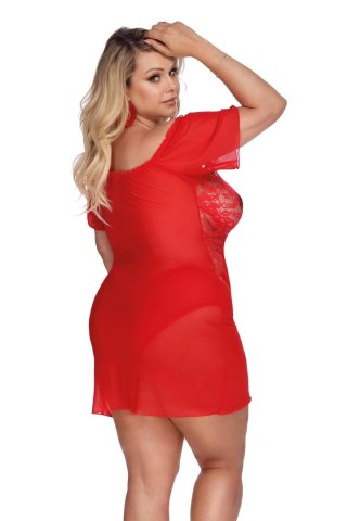 CAMARI RED (CHEMISE/HALKA) XL+