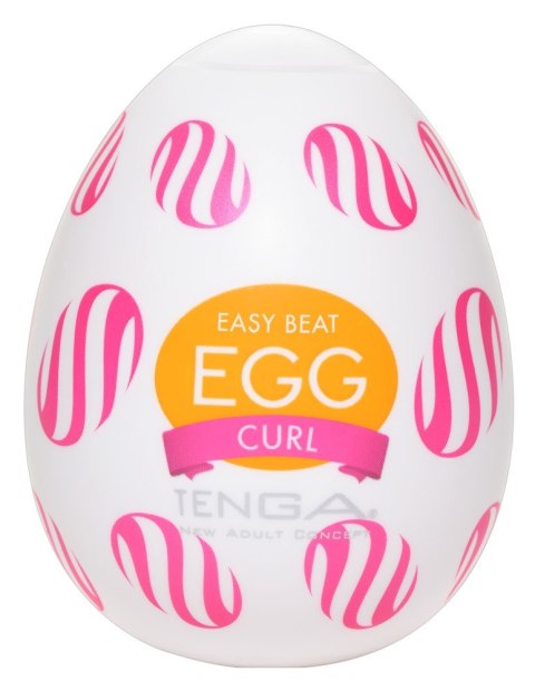 Masturbator jajko spirale Tenga Egg Curl Single