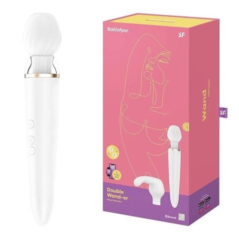 Masażer łechtaczki apka satisfyer double wand-er