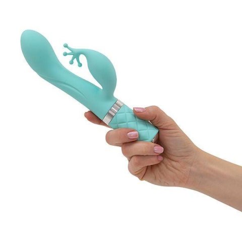 Pillow Talk - Kinky Rabbit & G-Spot Vibrator Teal