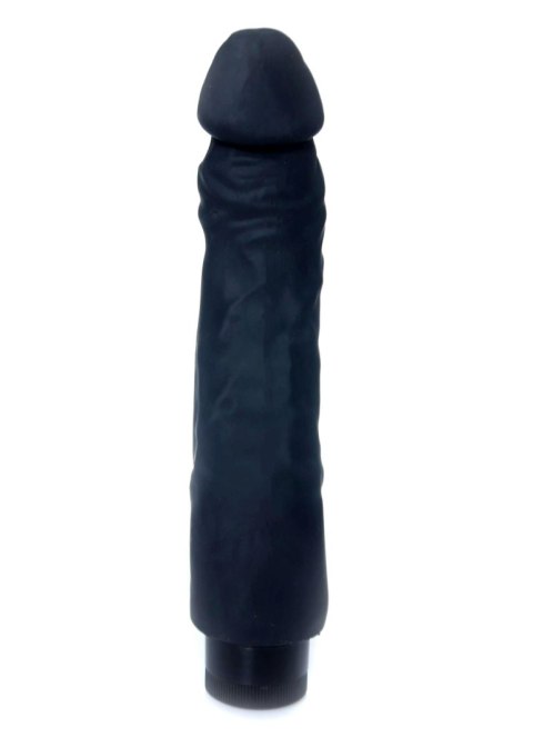 Wibrator czarny penis członek realistyczny 22cm