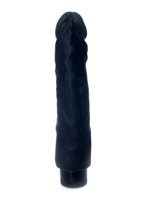 Wibrator czarny penis członek realistyczny 22cm