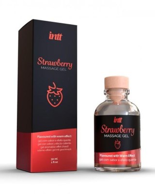 Żel-Strawberry Kissable Massage Gel