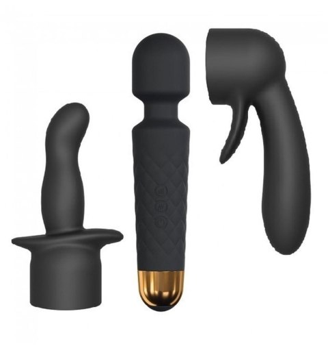 Masażer + nakładki dorcel kit wanderful 20 trybów