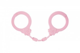 Kajdanki-Silicone Handcuffs Party Hard Suppression Pink