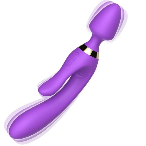 Masażer różdżka wibrator królik 9 trybów 23 cm sex