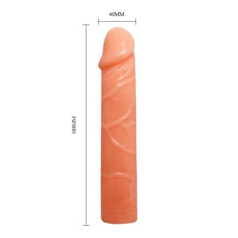 Dildo elastyczne giętkie realistyczny wygląd 19 cm