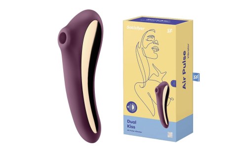 Wibrator stymulator powietrzny satisfyer dual kiss