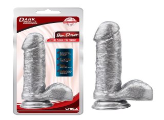 Dildo realistyczne członek jądram przyssawka 19 cm