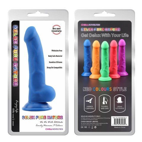 Dildo realistyczne penis naturalne przyssawka 21cm