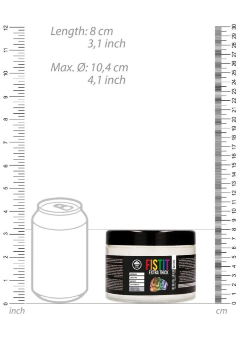 Żel Fisting Fist It - Extra Thick - Rainbow - 500 ml