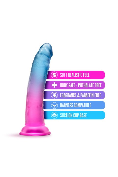 B YOURS BEAUTIFUL SKY 7 INCH DILDO SUNSET