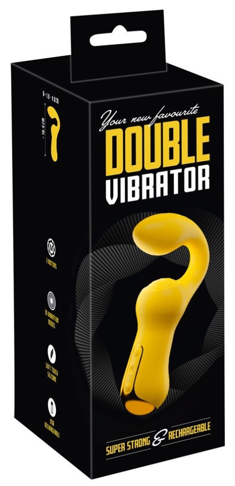 Wibrator stymulator pochwy łechtaczki 2w1 USB