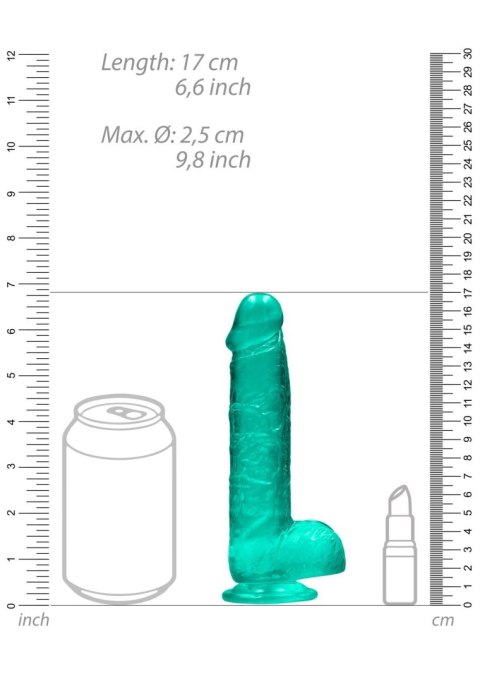 Zielone dildo do penetracji pochwy i anusa 17 cm